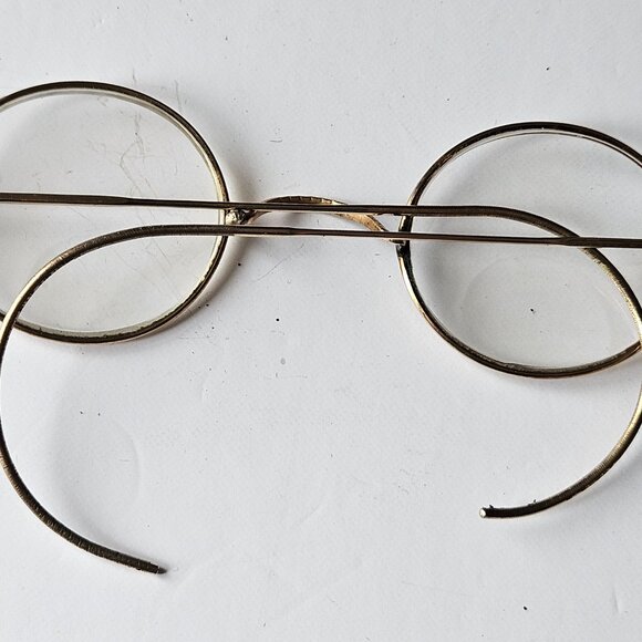 Vintage ArtCraft Round Eyeglasses – 1/10 12K Gold-Filled - bifocals - Picture 10 of 16